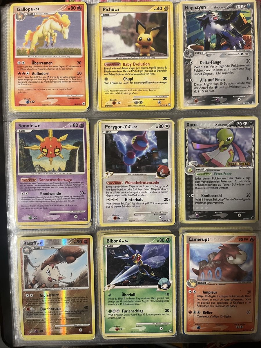Pokémon Carte collezionabili: Pokemon Sammlung Teil2 – Usato da Adliswil venduto da itsasecret 1