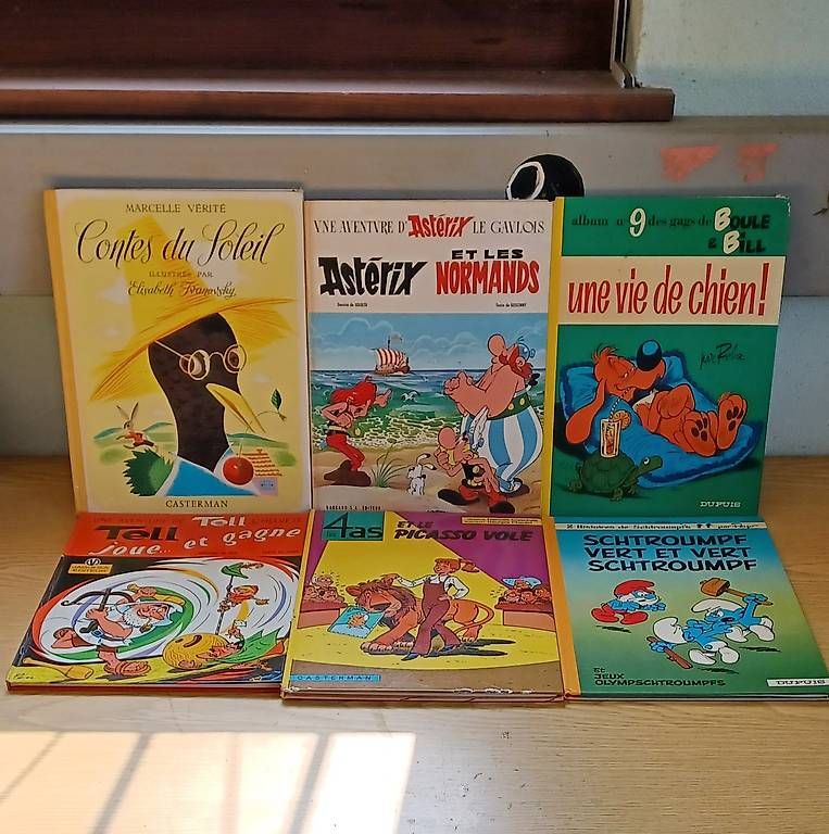Fumetti: Lots de 6 BD divers 1956 - 1975 – Usato da Bretigny-Morrens venduto da LaureLM