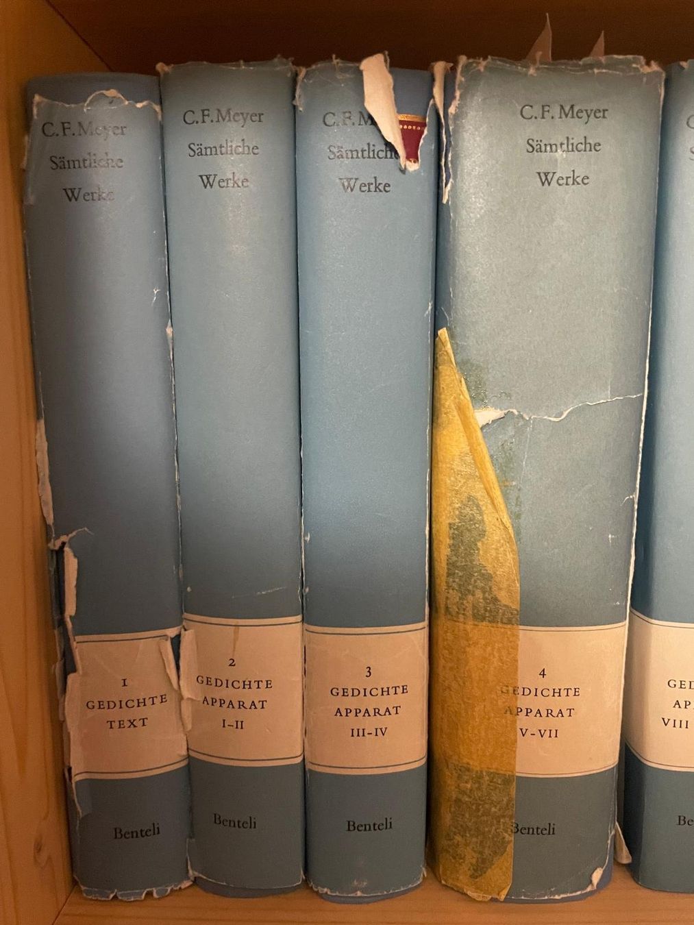 Libri: C.F. Meyer sämtliche Werke Band 1-15 – Usato da Frauenfeld venduto da Fortserj 1