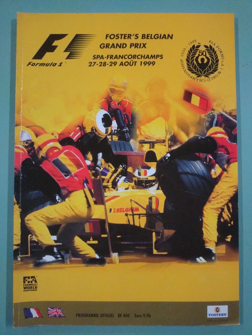 Libri: F1 Foster's Grand Prix Belgique 1999 - Programme – Difettoso da Farvagny-le-Grand venduto da LaCaverne