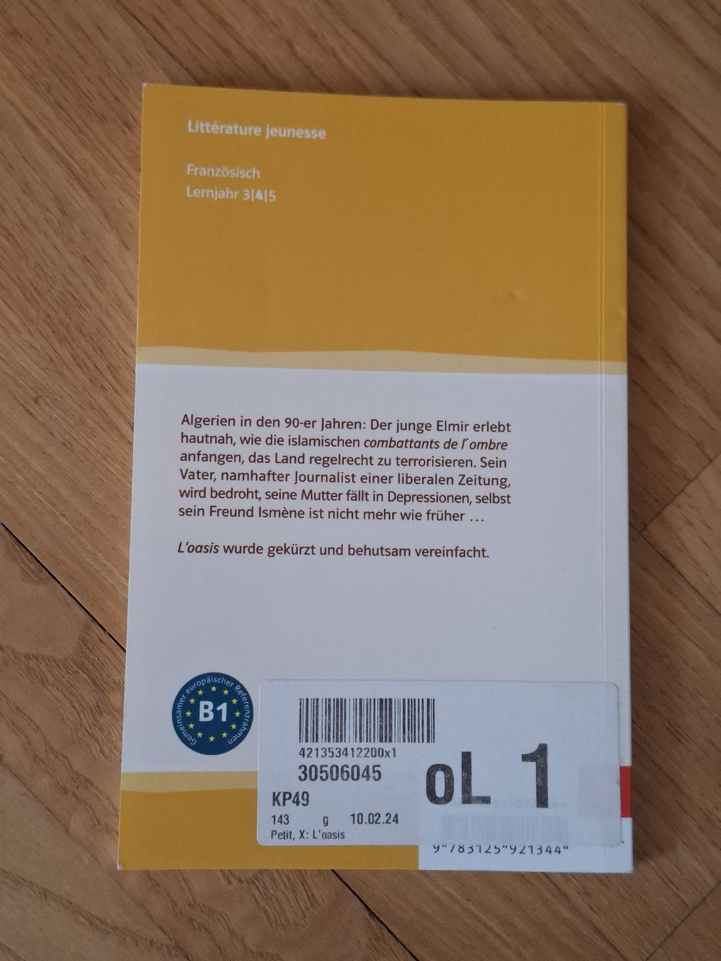 Libri: L'oasis Xavier-Laurent Petit – Usato da Gossau ZH venduto da herrerra.25 1