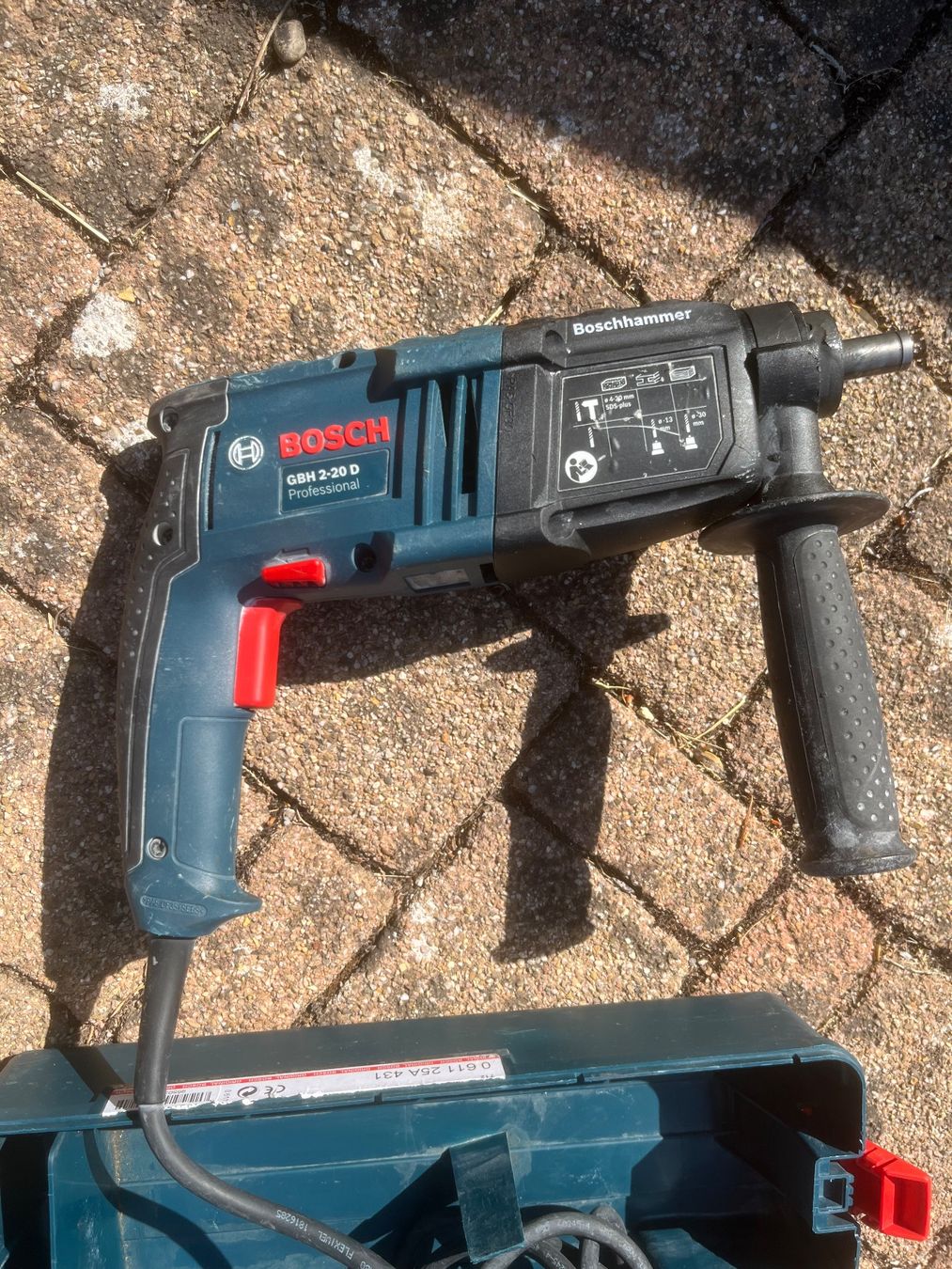 Bosch Trapani: BOSCH GBH 2-20 D SRE Bohrhammer – Difettoso da Magden venduto da Hornet2 1