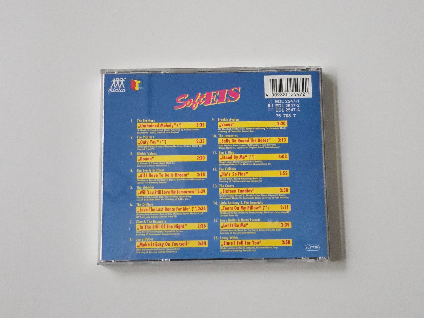 CD: CD Soft Eis - Die schönsten Schmuse-Songs aus Eis am Stiel – Usato da Dättlikon venduto da Wundertuete_ 1