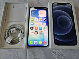 Apple iPhone 12 wie Neu, 128 GB, SIM + eSIM, 5G, IOS 26.5
