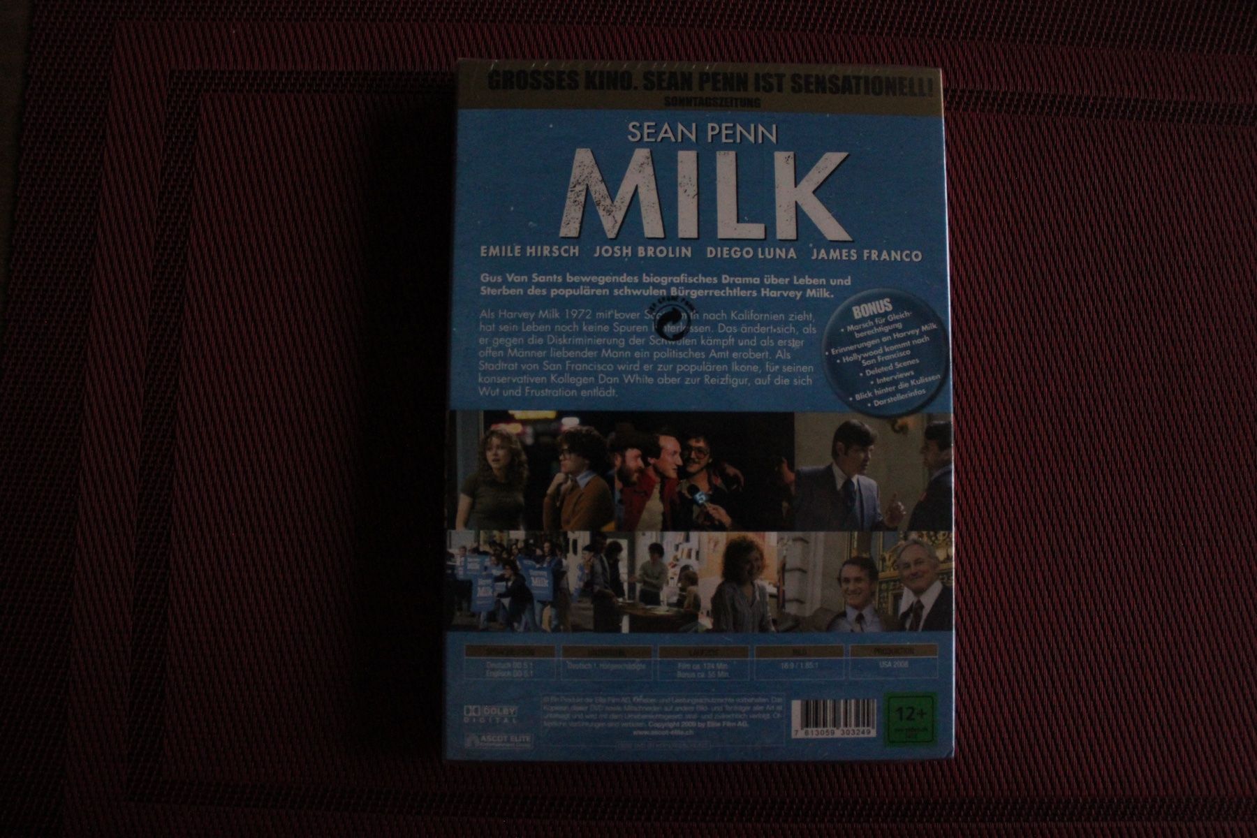 Tutti i DVDs: Milk - Sean Penn  DVD Neu – Nuovo e nell'imballaggio originale da Geroldswil venduto da Schlumpfine1973 1