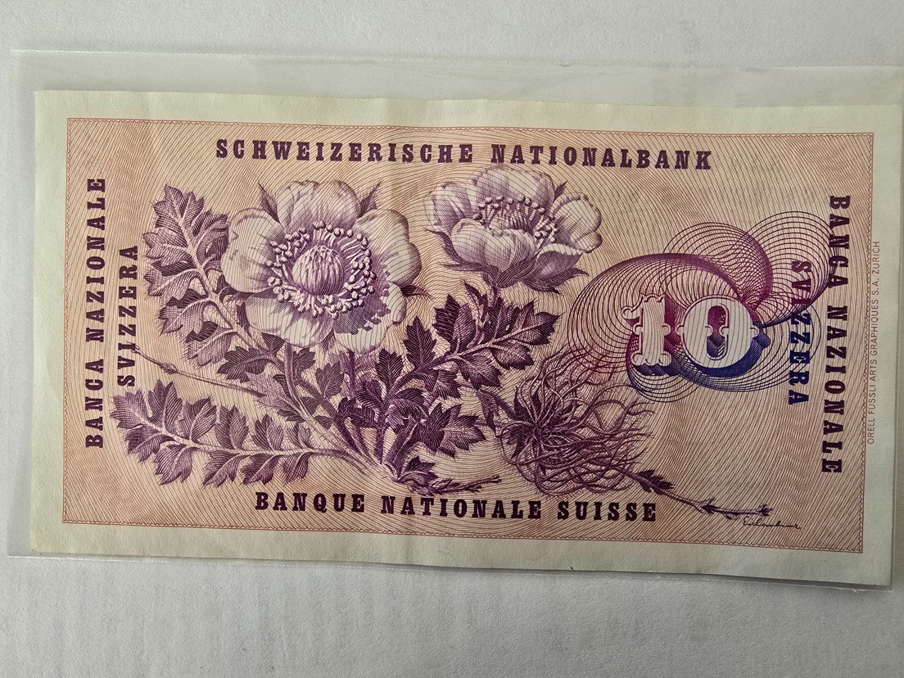 Banconote: Billets de 10 francs, Série 50 P – Usato da Neuenhof venduto da brasvarela 1