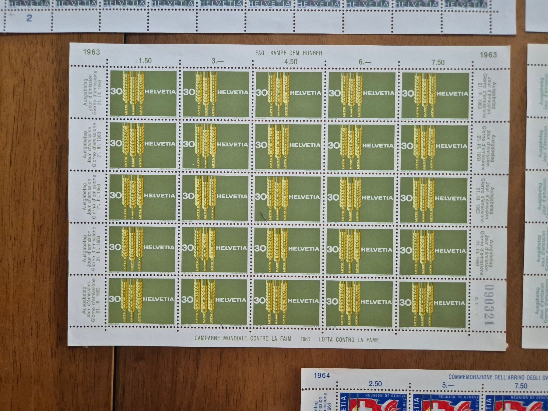 Alle Briefmarken: Frankaturware 100 CHF. GRATISLIEFERUNG ! – Neu (gemäss Beschreibung) aus Horgen von frankatur 4