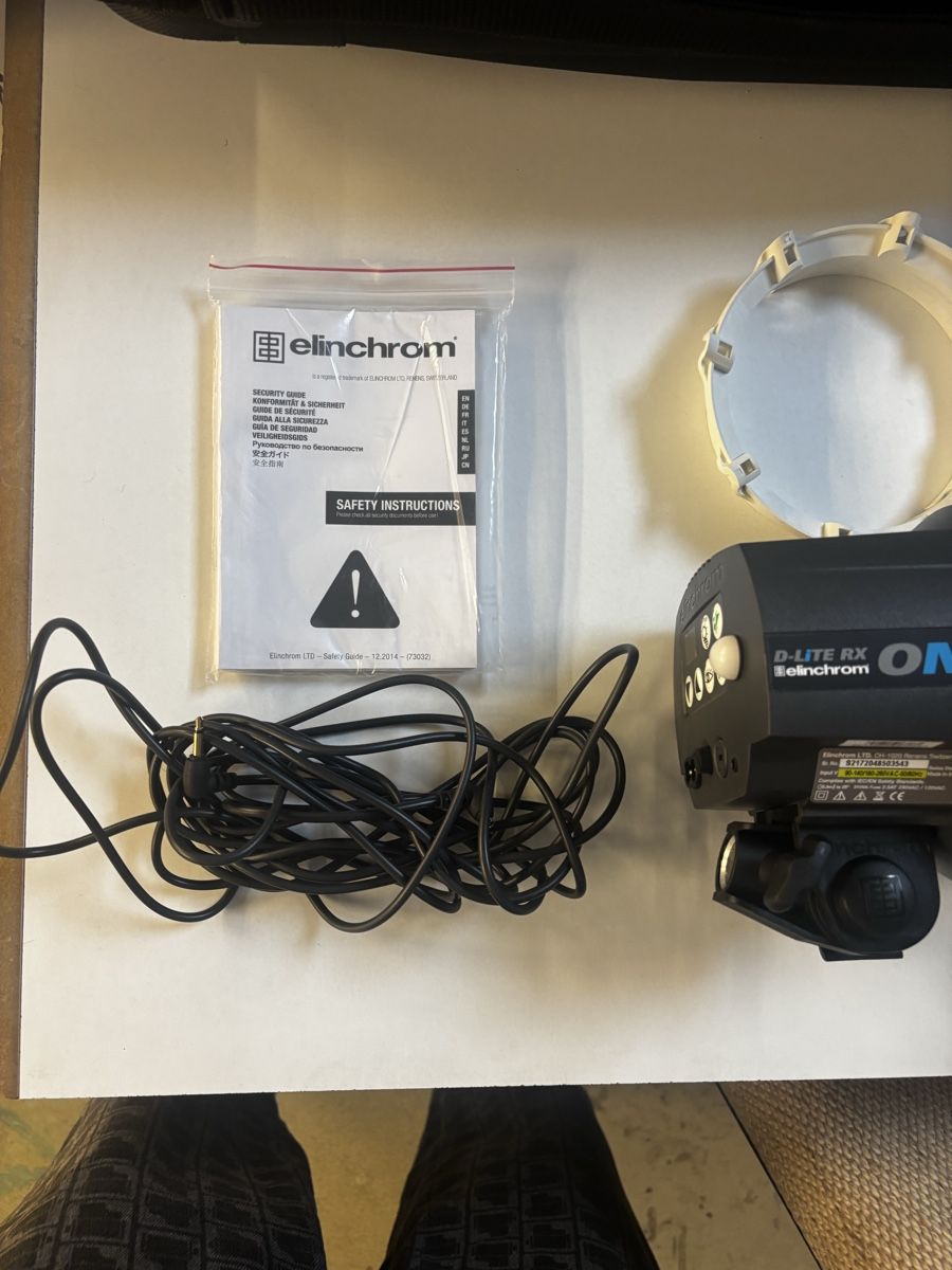 Elinchrom Flashs: Elinchrom kit RX ONE/ONE studio kit – Neuf avec emballage d'origine à Lausanne par ali_eddine 6