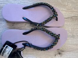Uzurii Flip Flops, lila , Gr. 35 / 36 Neu mit Etikett!