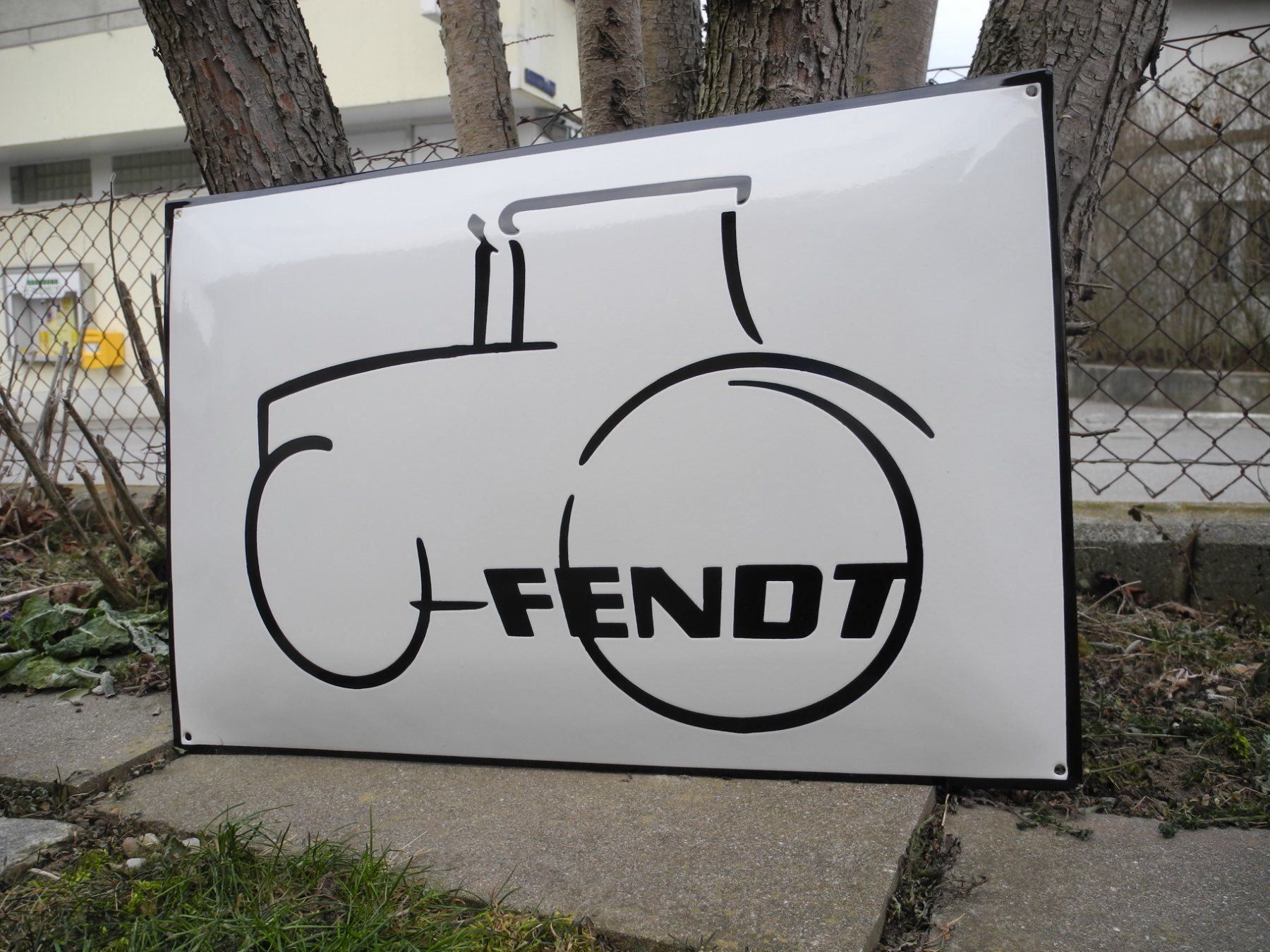 Fendt Trattori: FENDT EMAILSCHILD – Nuovo (secondo la descrizione) da Reinach AG venduto da Huckleberrysix 1