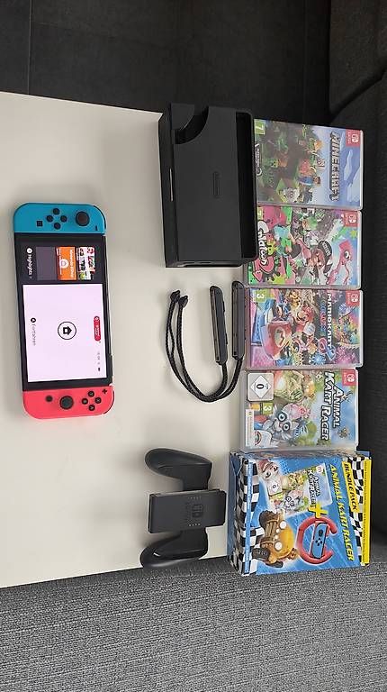 Console: Nintendo Switch mit 4 Spielen und 55.- Guthaben  – Usato da Schmitten FR venduto da sus_5h5h 1