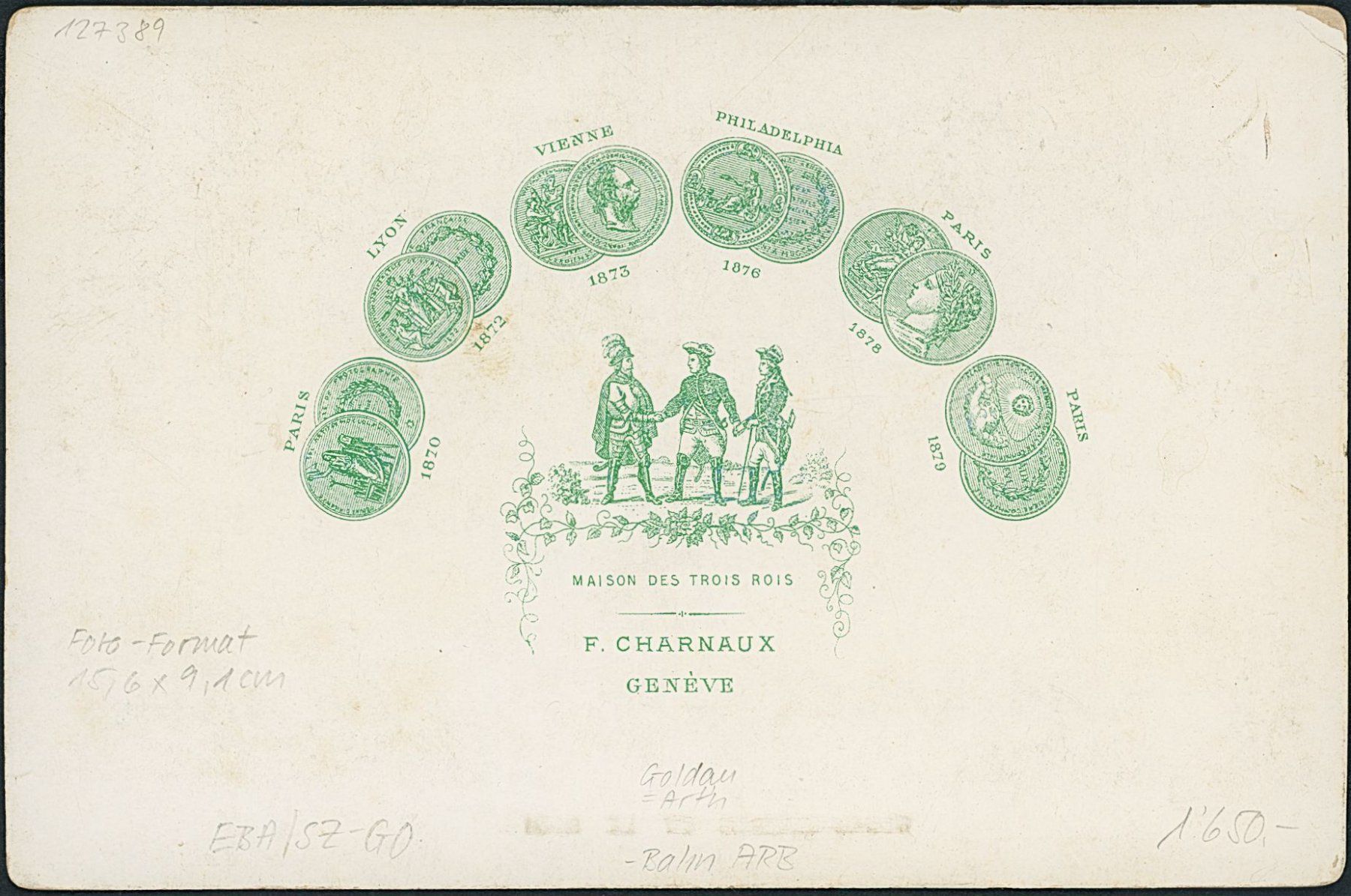 Cartoline postali: SZ Goldau - Bahnhof - Arth Rigi Bahn ARB - Post - Arth – Nuovo (secondo la descrizione) da Schindellegi venduto da masutka7 1