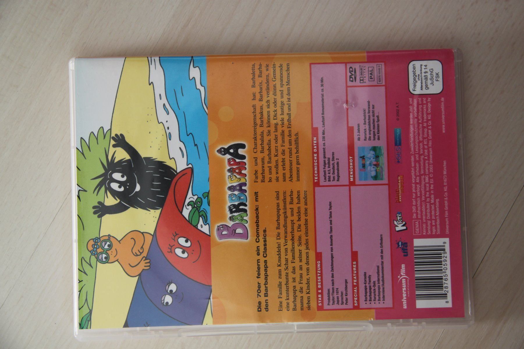 Tutti i DVDs: Barbapapa Classics DVD – Usato da Walterswil SO venduto da Mama_noel 1