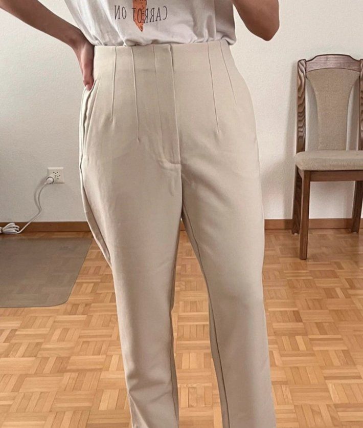 Stradivarius Pantaloni: Hose Stradivarius, Gr. 40, beige – Usato da Adliswil venduto da rit_z7rt 2