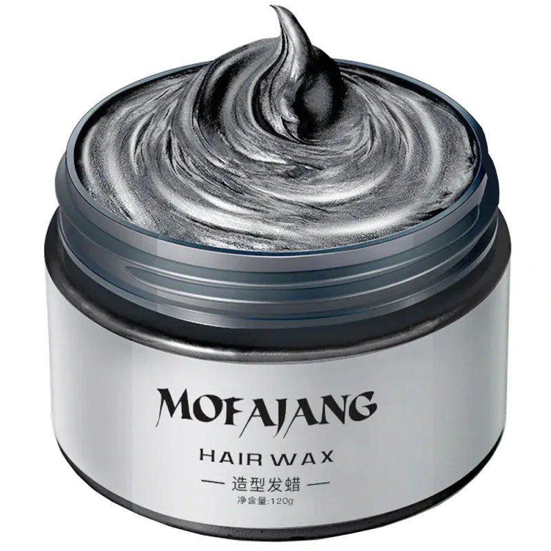 Tinte: Schwarz Temporäre Haarfarbe 120g Wachs Styling Party – Nuovo e nell'imballaggio originale da Hundwil venduto da Stallone5 1
