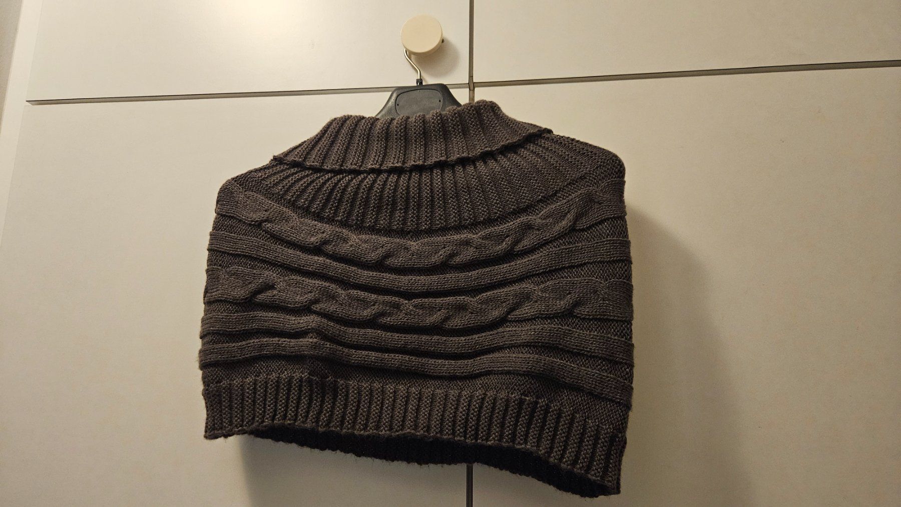 Foulard & Sciarpe: Scaldacollo marrone mistolana TU – Usato da Melano venduto da H-Sara