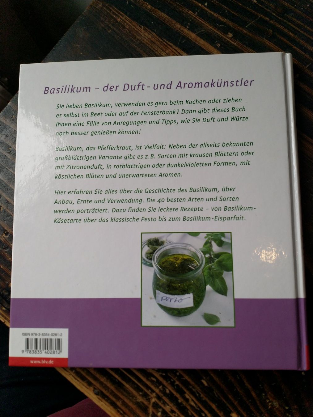 Libri: Herbert Vinken: "Basilikum, der Geschmack des Südens" – Usato da Valangin venduto da Kbleuer 1