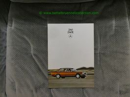 Mercedes-Benz E-Klasse 280 W123 1980/06 Prospekt deutsch
