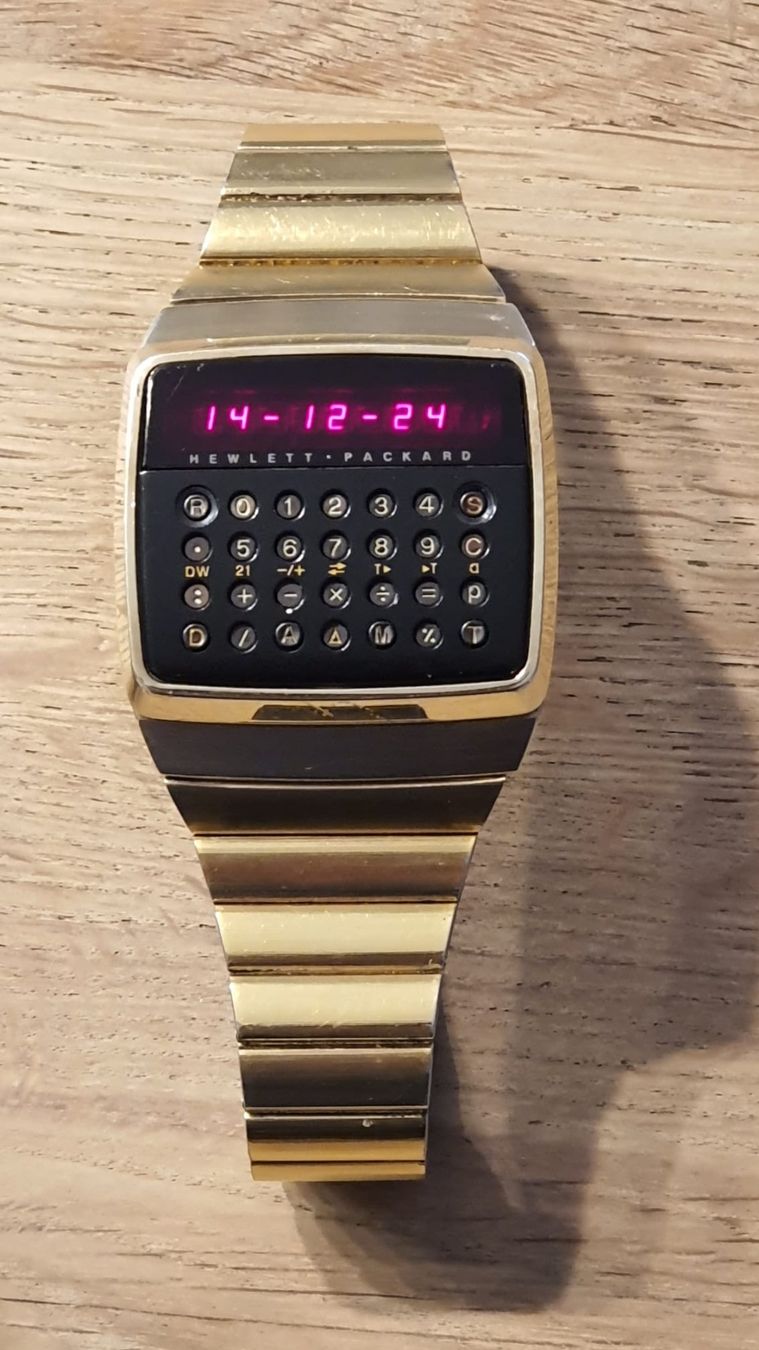 Hewlett Packard Uhren: HP-01 Vintage Calculator Watch 1977 – Gebraucht aus Triesen von Trisuna 1