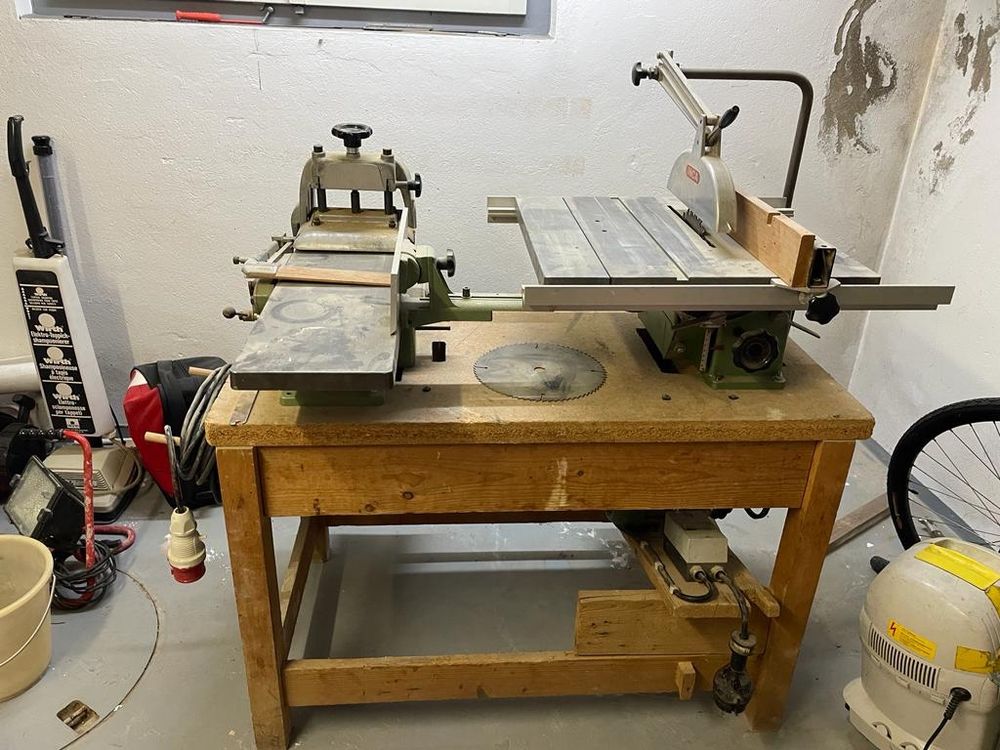 Inca Kreissäge mit Hobelmaschine mit Langlochbohrapparat | Kaufen auf ...