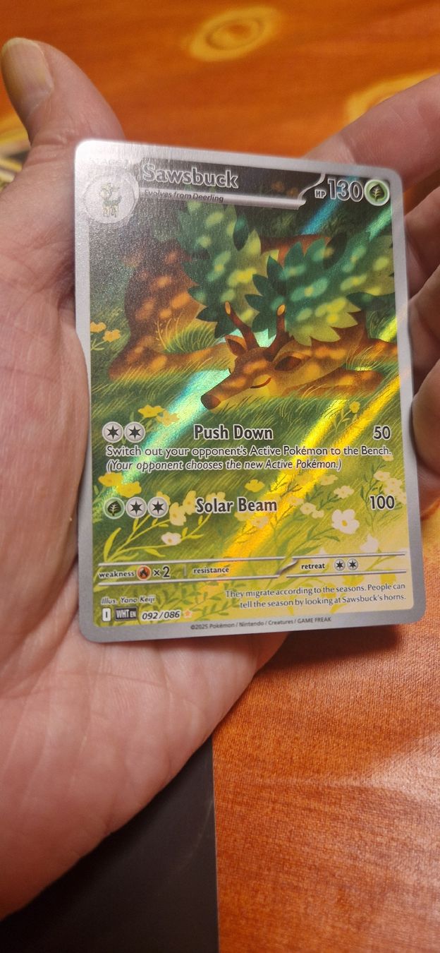 Pokémon Sammelbilder & Trading cards: Sawsbuck 092/086 IR Withe flare NM – Neu (gemäss Beschreibung) aus Wettingen von pie_5hv7 2