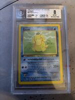 Pokemon Team Rocket Psyduck 1st Edition German BGS 8 NM MT