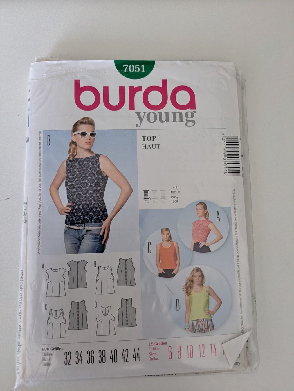Schnittmuster: Schnittmuster: Burda 7051 – Gebraucht aus Bern von macsandra