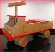 Rutschauto aus Echtholz NEU 🎁