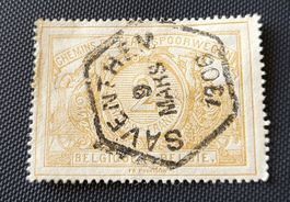 Belgien alte briefmarke