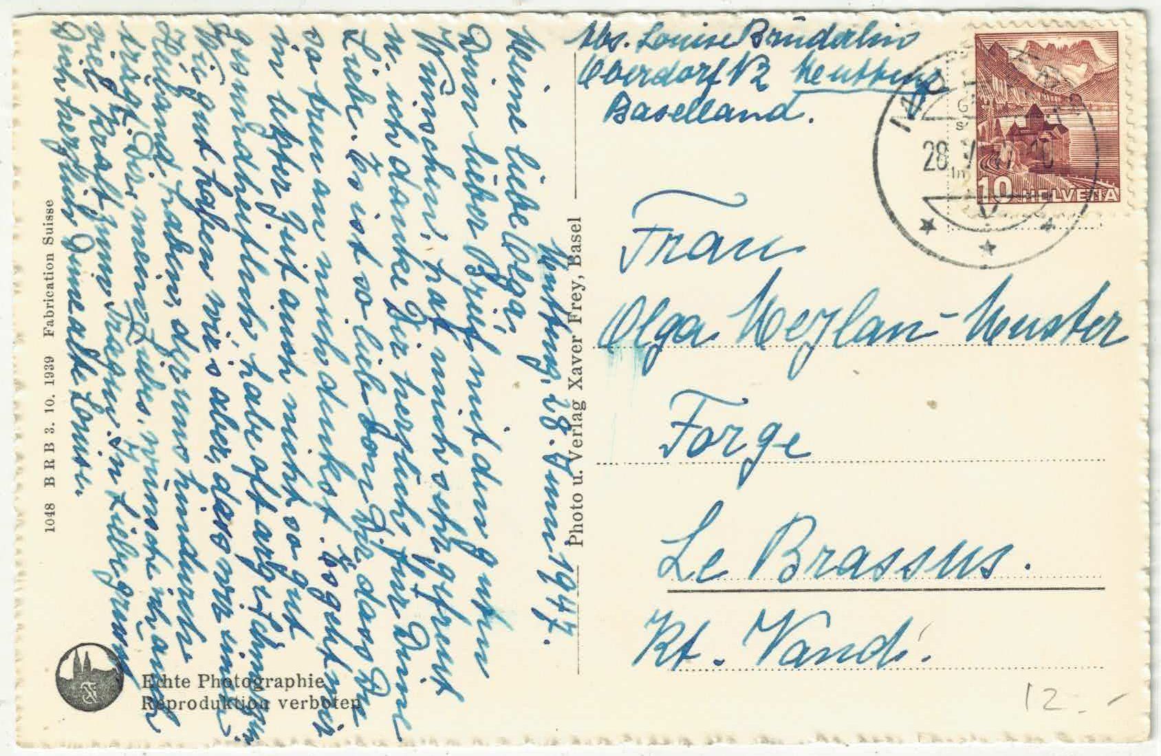 Cartes postales: Muttenz - Totalansicht – D'occasion à Ettingen par Kartenplanet 1