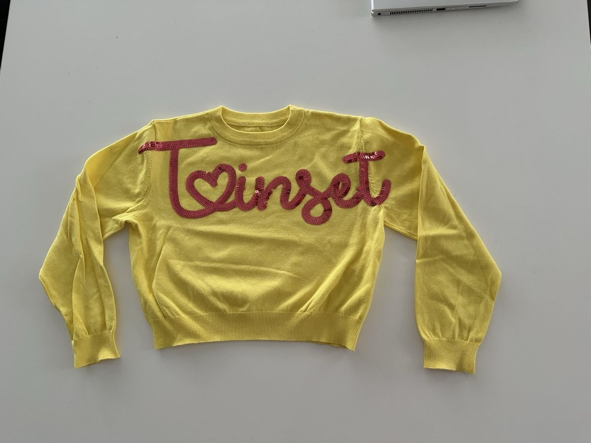 Twinset Maglioni & Felpe: Twinset 💛 Pullover mit Pailletten Gr. 8J – Nuovo (secondo la descrizione) da Grenchen venduto da ylo_8mlq