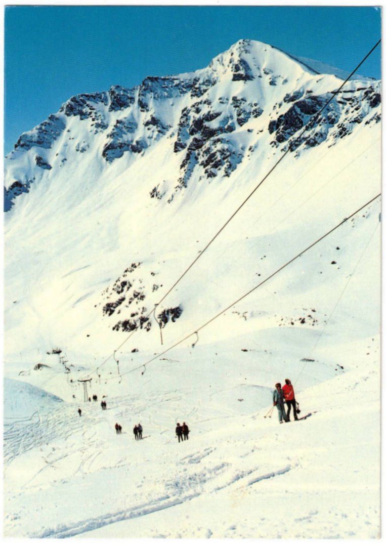 Cartoline postali: Scuol - Skilift Champatsch – Usato da Binningen venduto da Mountainrider