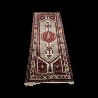Teppich Perser Sarab Läufer 232x102 rot tapis rug vintage