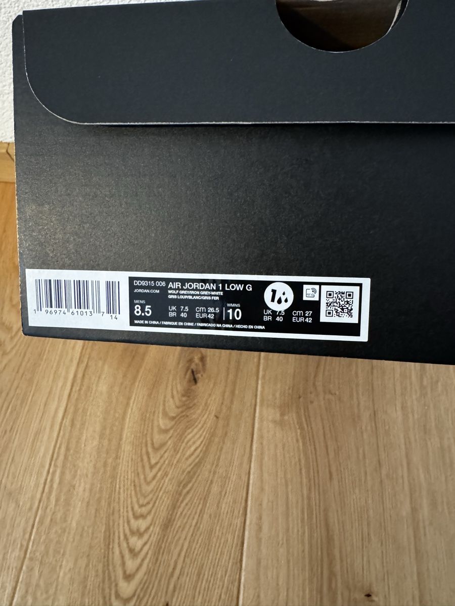 Jordan Chaussures hommes: AIR JORDAN 1 LOW G – Neuf avec emballage d'origine à Birsfelden par amr_tkc9 3