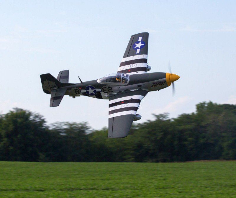 RC Kits de montage: P51 de chez Hangar 9 version 20cc – D'occasion à Grandsivaz par Falcolly