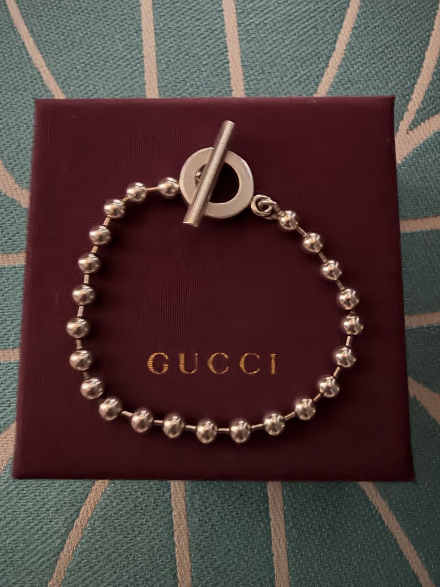 Gucci Bracciali & Braccialetti: Bracelet boules Gucci en argent – Usato da Le Mont-sur-Lausanne venduto da CT70
