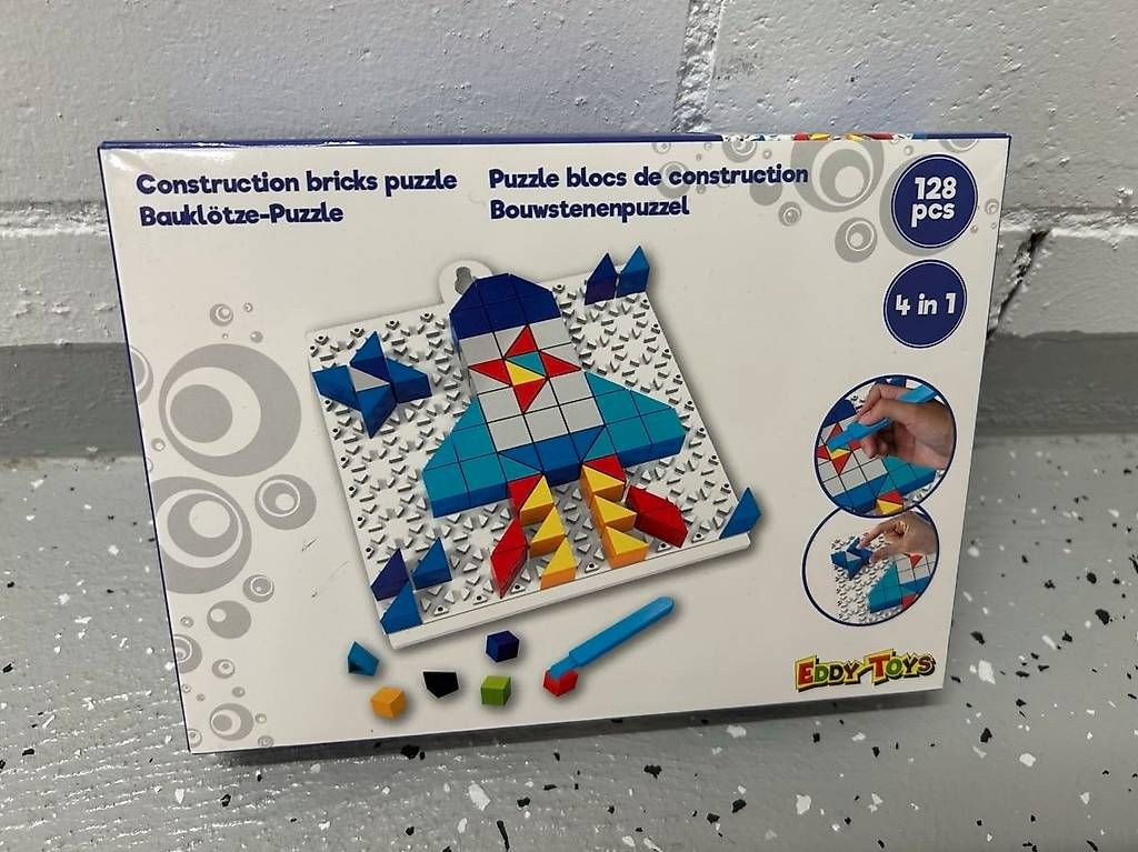 Puzzle: 2 Eddy-Toys constructions- Puzzle 4 in 1 – Usato da Matt venduto da feinmechuhr