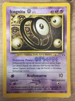 Pokemon Karte Icognito O 69/75 Neo Discovery gebrauchter Zus