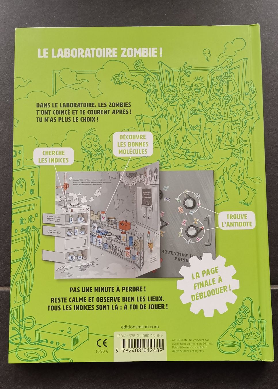 Bücher: Échappe-toi - Le laboratoire aux zombies – Gebraucht aus Genève von Somethingwicked 1