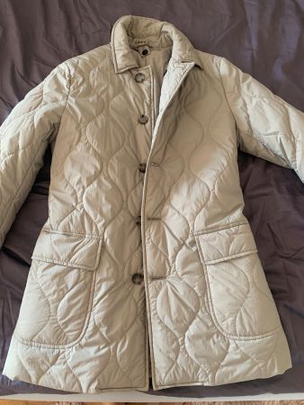 Winter jacke beige alferano 2 in 1