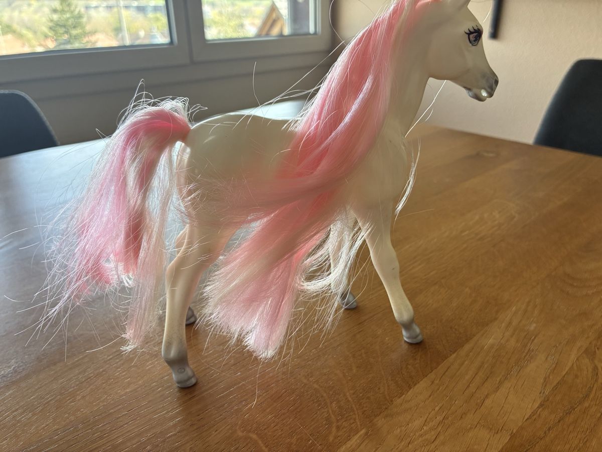 Bambole: Barbie Fohlen mit pinker Mähne – Usato da Münchenstein venduto da anj_c28s 1