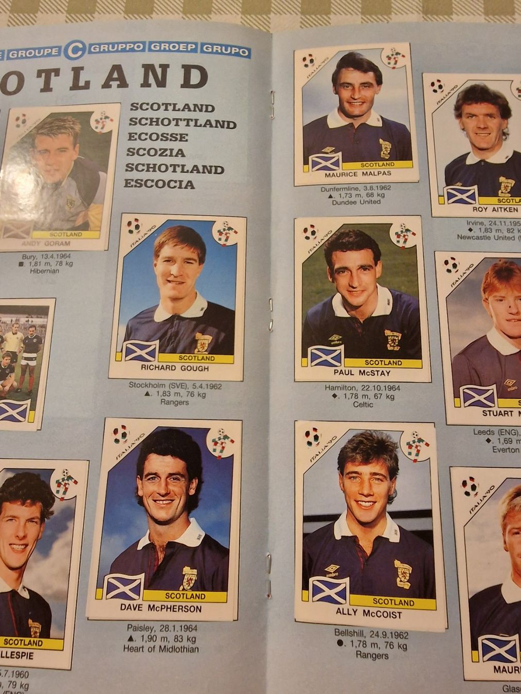 Panini Sammelbilder & Trading cards: Panini WM 1990 Album - schweizer Version – Gebraucht aus Adliswil von vendor123 8