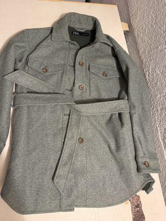Zara Wolljacke XS, Hemdjacke, Übergangsjacke, Top Zustand!