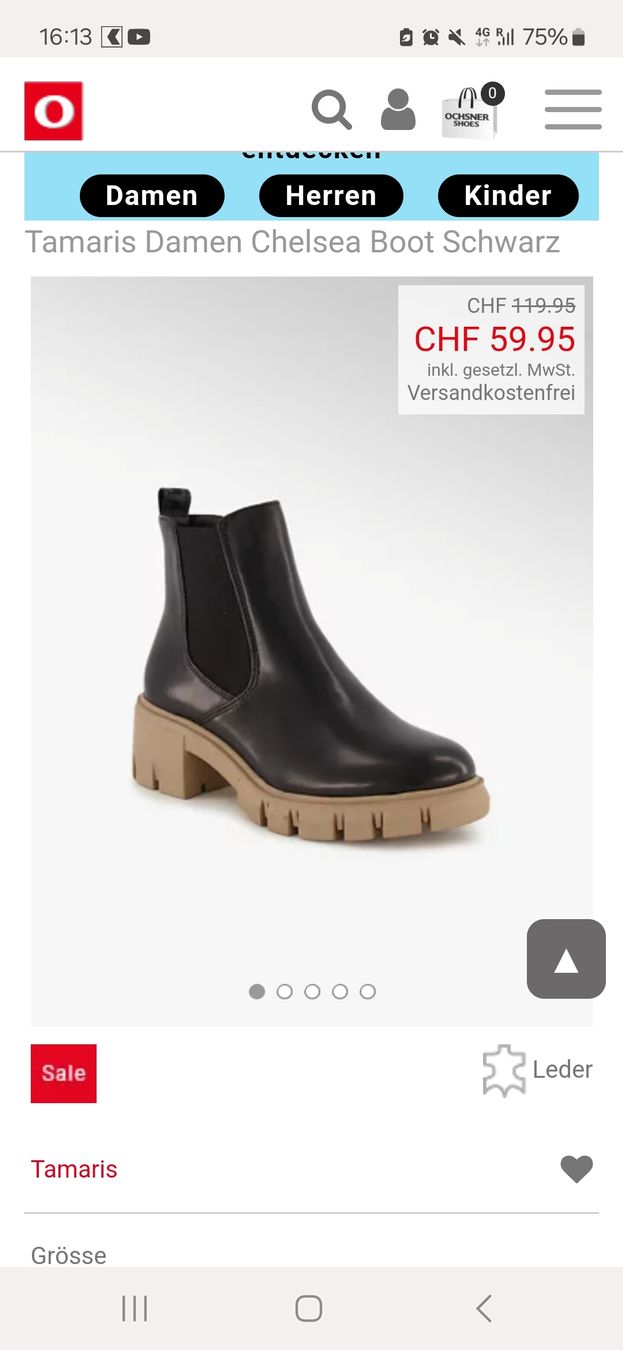 Scarpe da donna: Tamaris Boots – Nuovo (secondo la descrizione) da Winterthur venduto da Winti1993