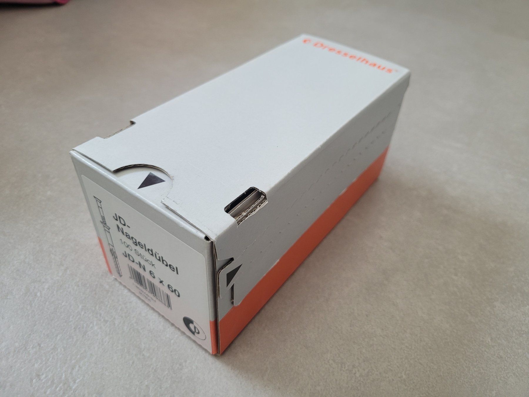 Tutti gli attrezzi: JD-Nageldübel 6x60mm – Nuovo e nell'imballaggio originale da Uezwil venduto da -Retrogames- 2