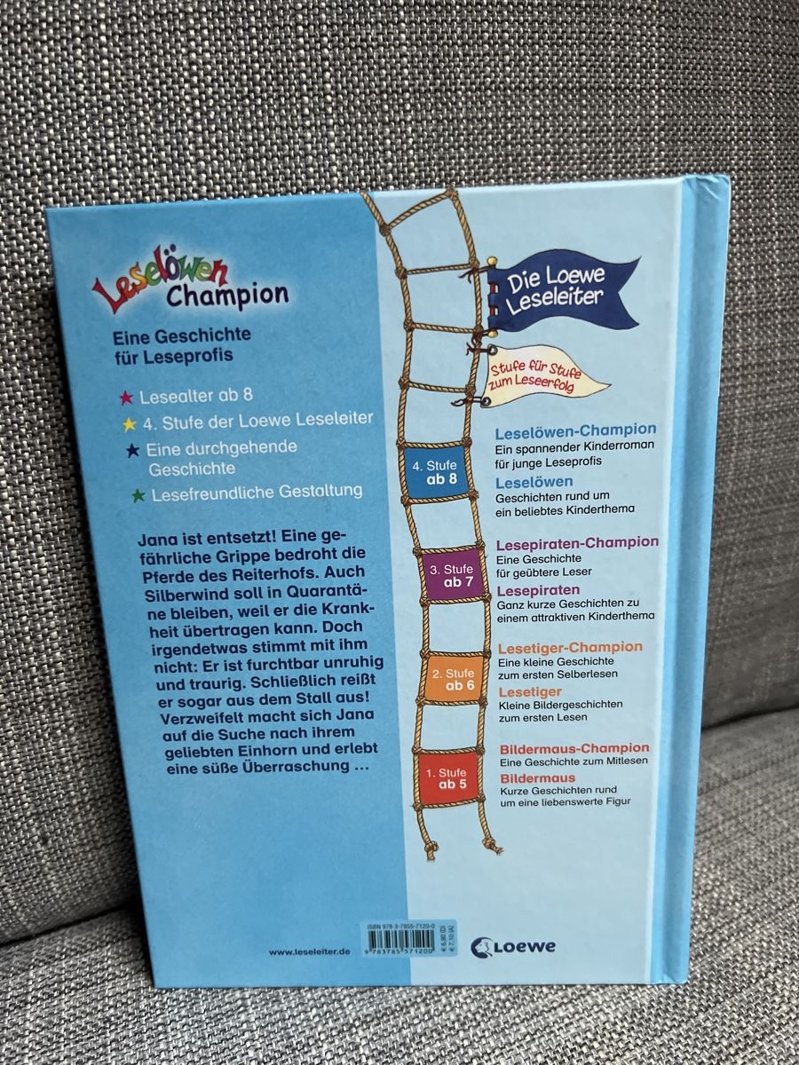 Libri: Lesebuch Silberwind „Das Einhornfohlen“ – Usato da Kirchberg BE venduto da Bergdorf16 1