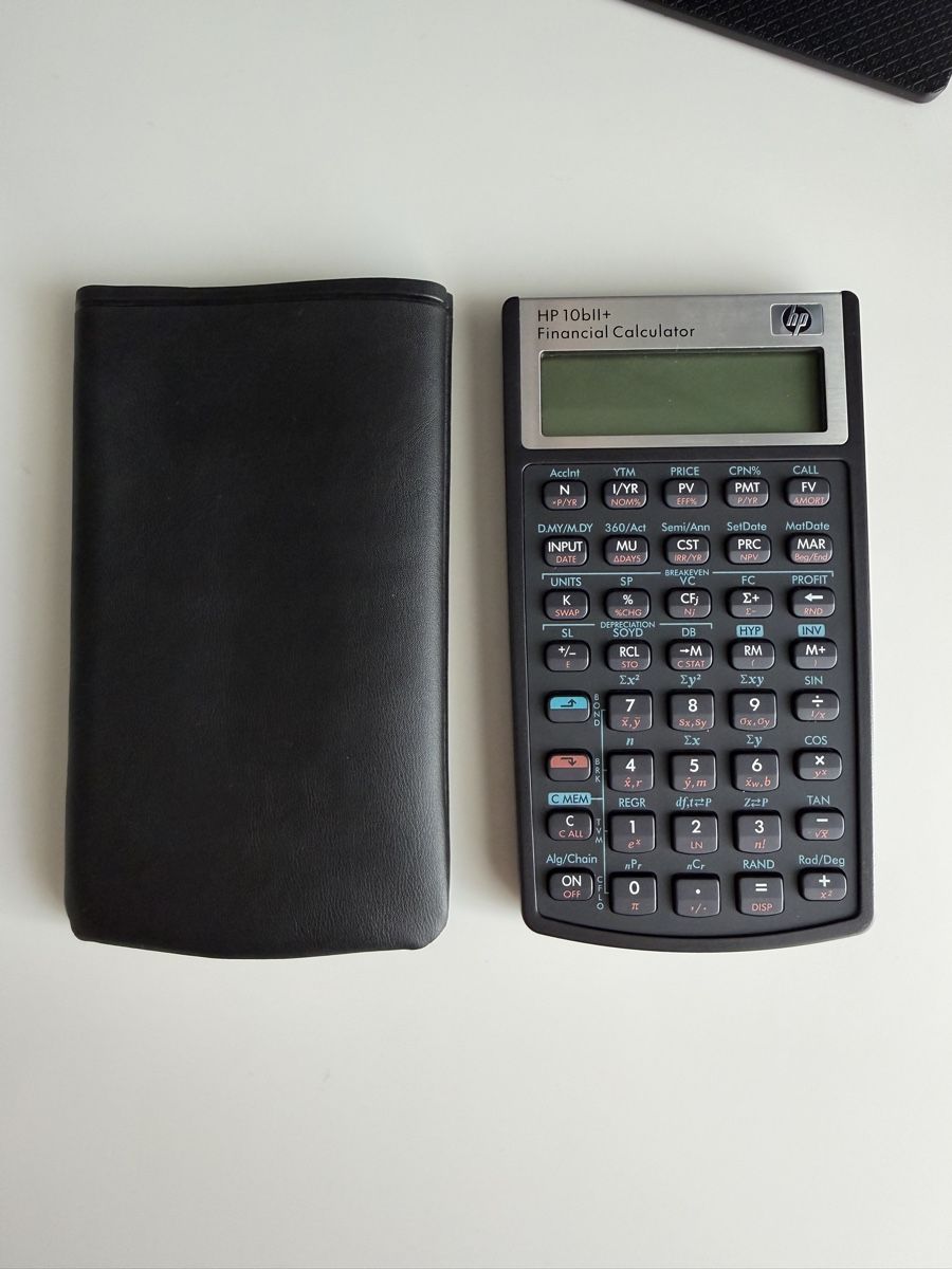 Hewlett Packard Calcolatrici tascabili: HP 10bll+ Financial Calculator mit Etui – Nuovo (secondo la descrizione) da Zürich venduto da BehatCeran