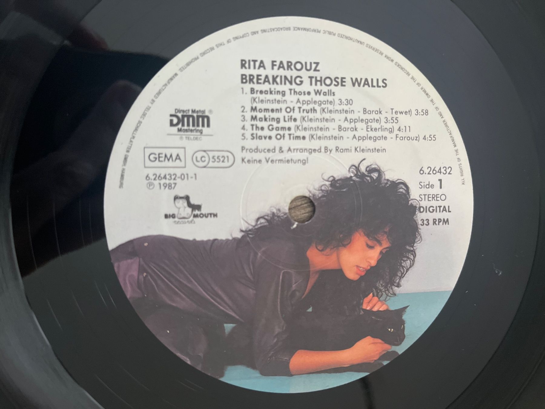 Schallplatten: A809/Rita Farouz Breaking Those Walls – Gebraucht aus Frutigen von Philippe_jsp 2