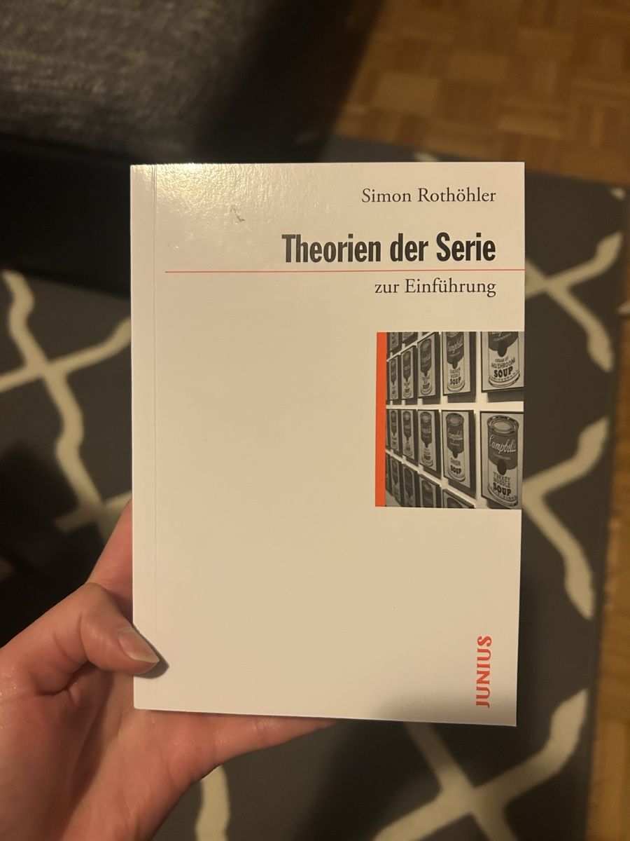 Libri: Theorien der serie, Simon rothöhler – Usato da Zürich venduto da fla_qd7x