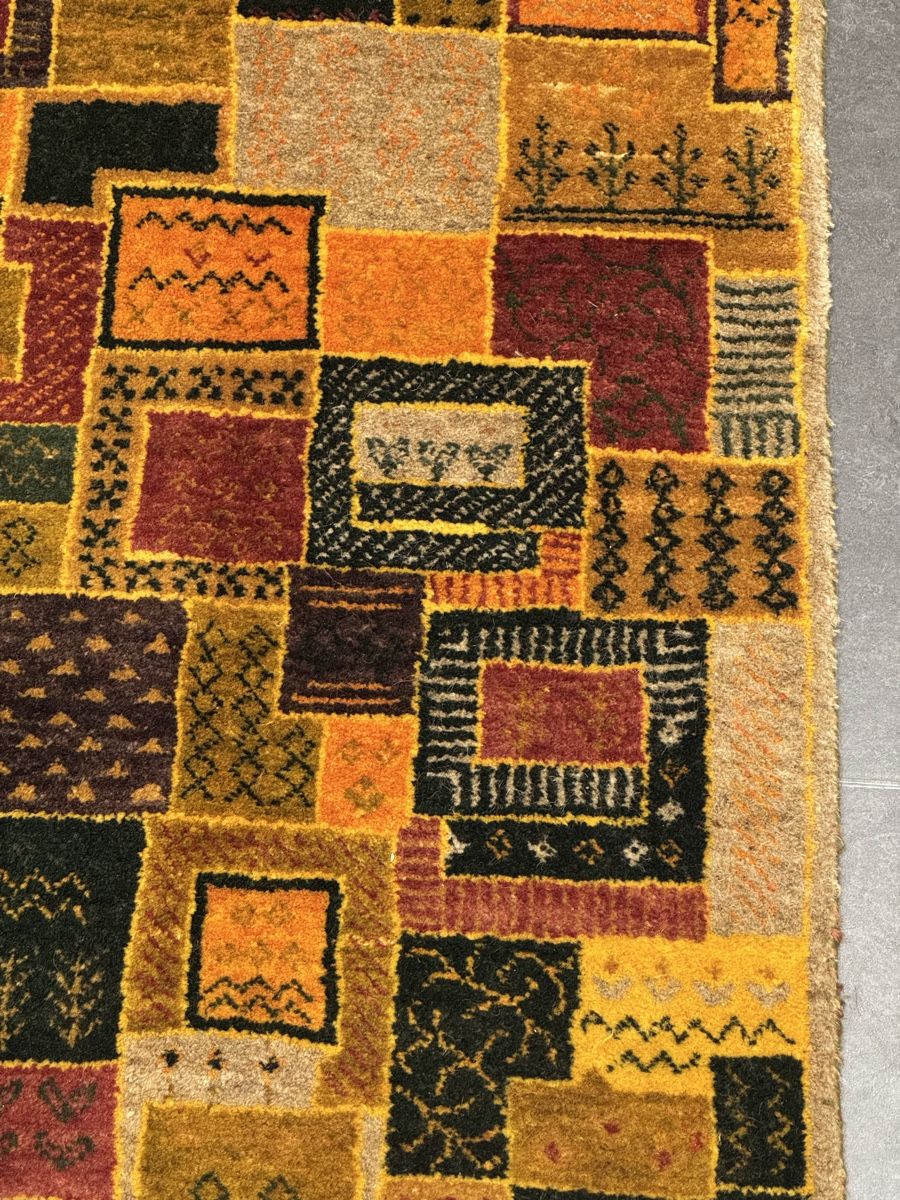 Teppiche: Gabbeh Patchwork-Design, warmer Look – Neu (gemäss Beschreibung) aus Liestal von galerie_nategh 5